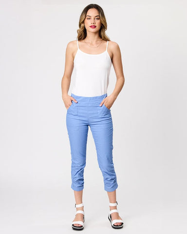 Democracy Holly 7/8 Pant - Blue