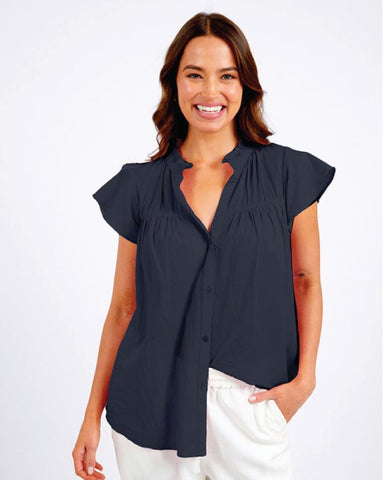 Elm Blake Blouse - Navy