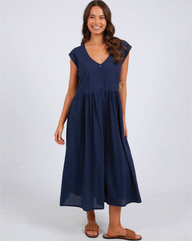 Elm Blake Midi Dress - Navy