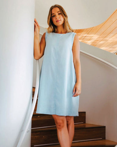 Foxwood Quinn Dress - Light Blue