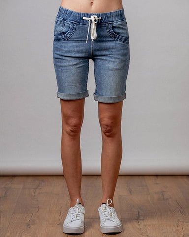 Moss Bianca Short Blue