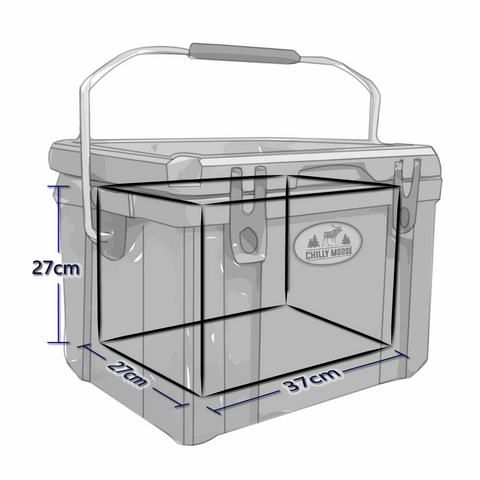 Dimensions intérieures 25L