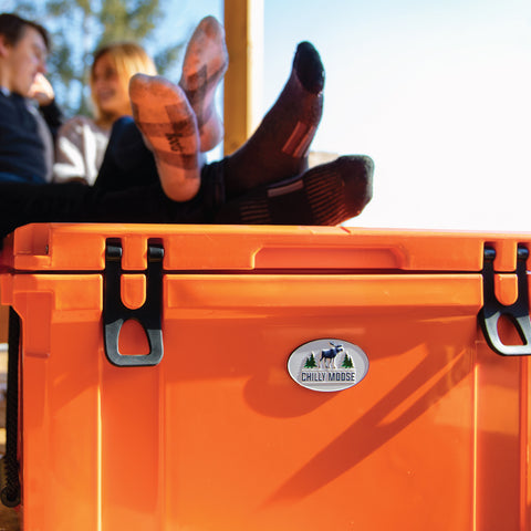 Glacière froide 55 L, orange flamboyant