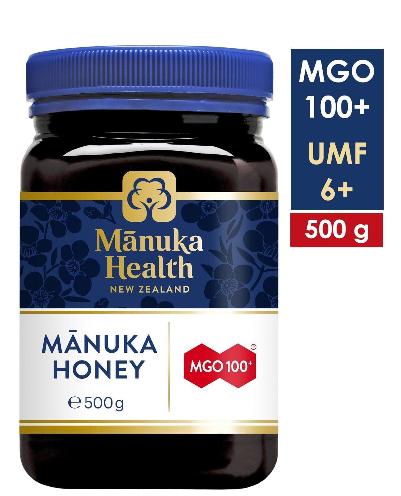  Miere de Manuka MGO 100+ (500g) | Manuka Health 