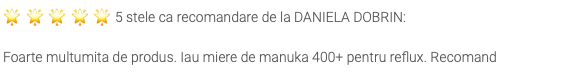 Cum am scapat de reflux gastroesofagian cu miere de Manuka ?