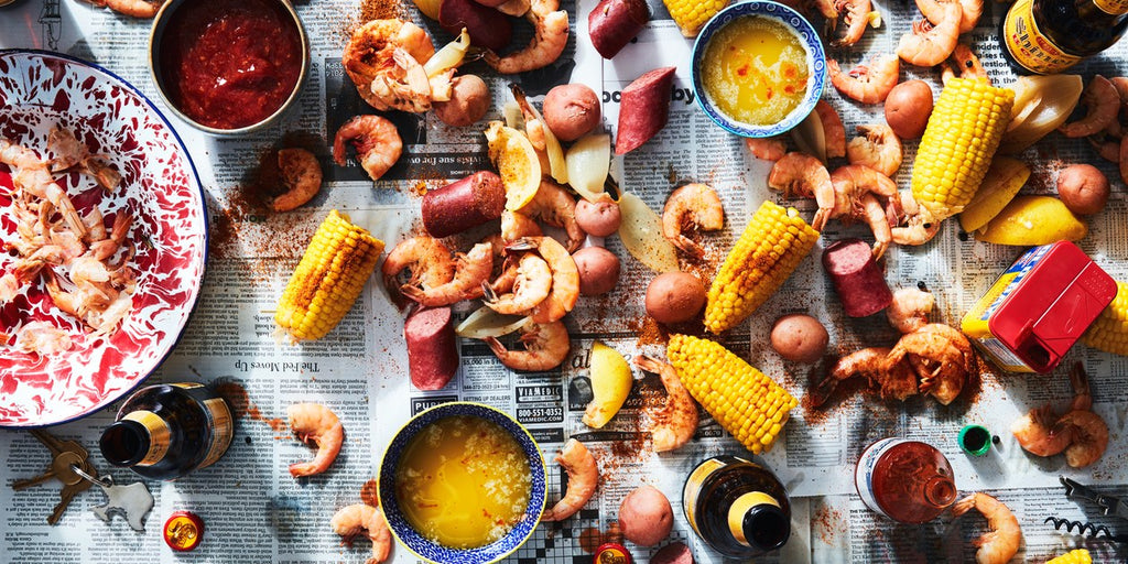 lowcountry boil shrimp corn sausage