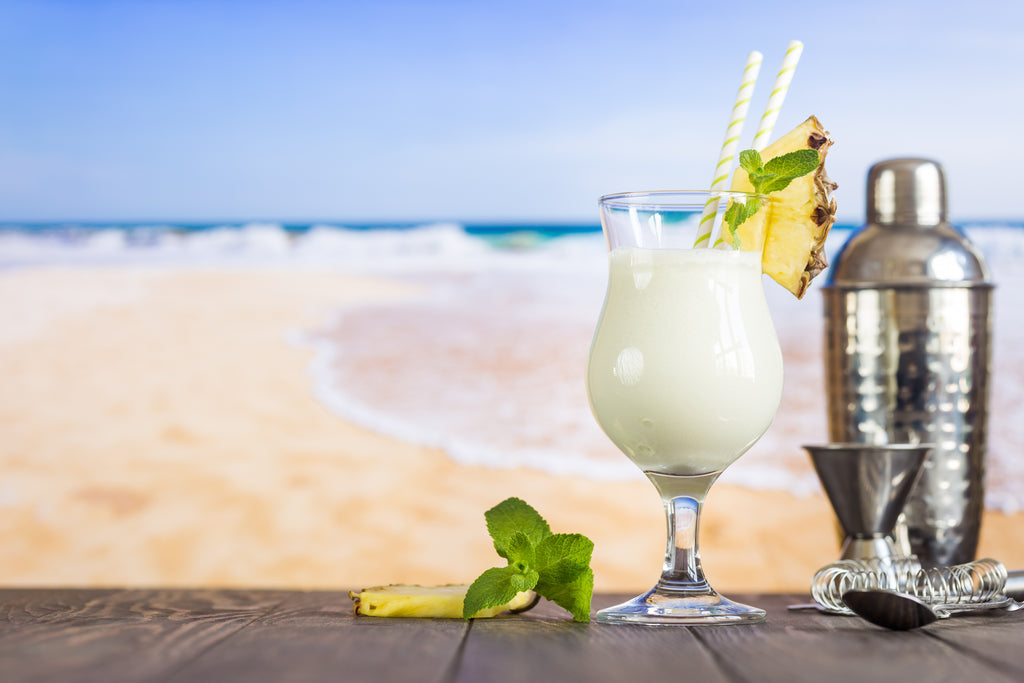 drinks at the beach