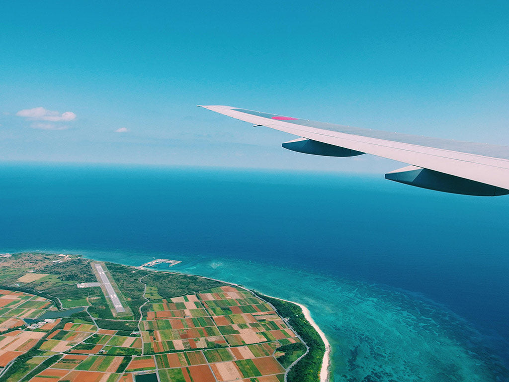 Considerations for affordable airfare plane over water