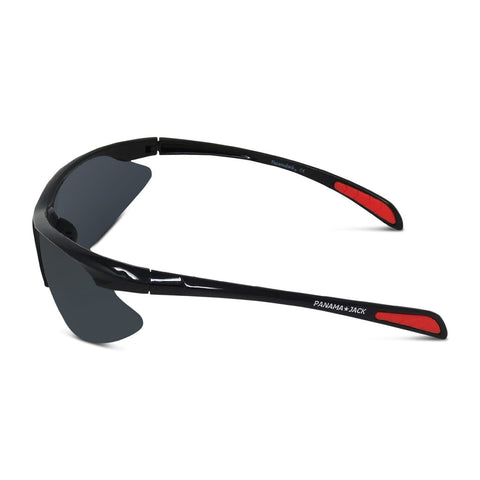 Semi-Rimless Sport Wrap UVA-UVB Protection Sunglasses – Panama Jack