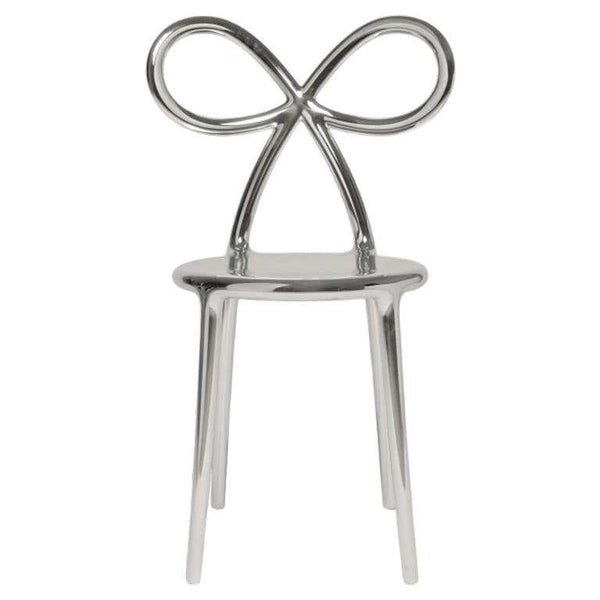 Qeeboo Pink Ribbon Chair Metal, Nika Zupanc | Collectioni 