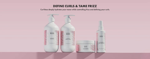 curly hair range