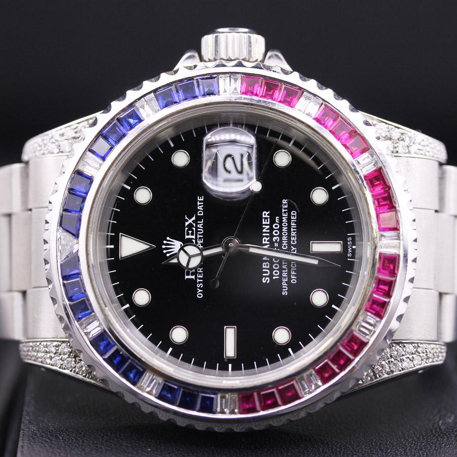 rolex submariner custom bezel