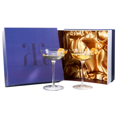 Casablanca Cocktail Coupe Glasses, Set of 2