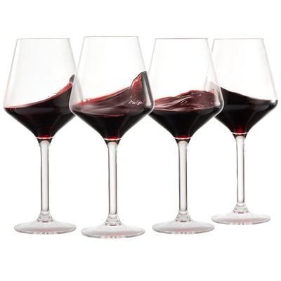 Dropship Swirl Plastic Wine Glasses Set Of 4 (12oz), BPA Free Acrylic Wine  Glass Set, Unbreakable Red Wine Glasses, White Wine Glasses to Sell Online  at a Lower Price