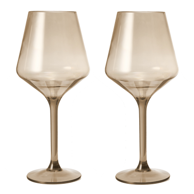 2pc Outdoor Parties Pool Beach Glass Floating Glass Wine Glass Wine Beer  Cocktail Drinking Glasses For Pool Beach Camping Picnic