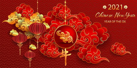 Año nuevo chino- buey- Asia - Ox