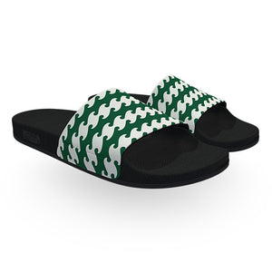 dark green sandal