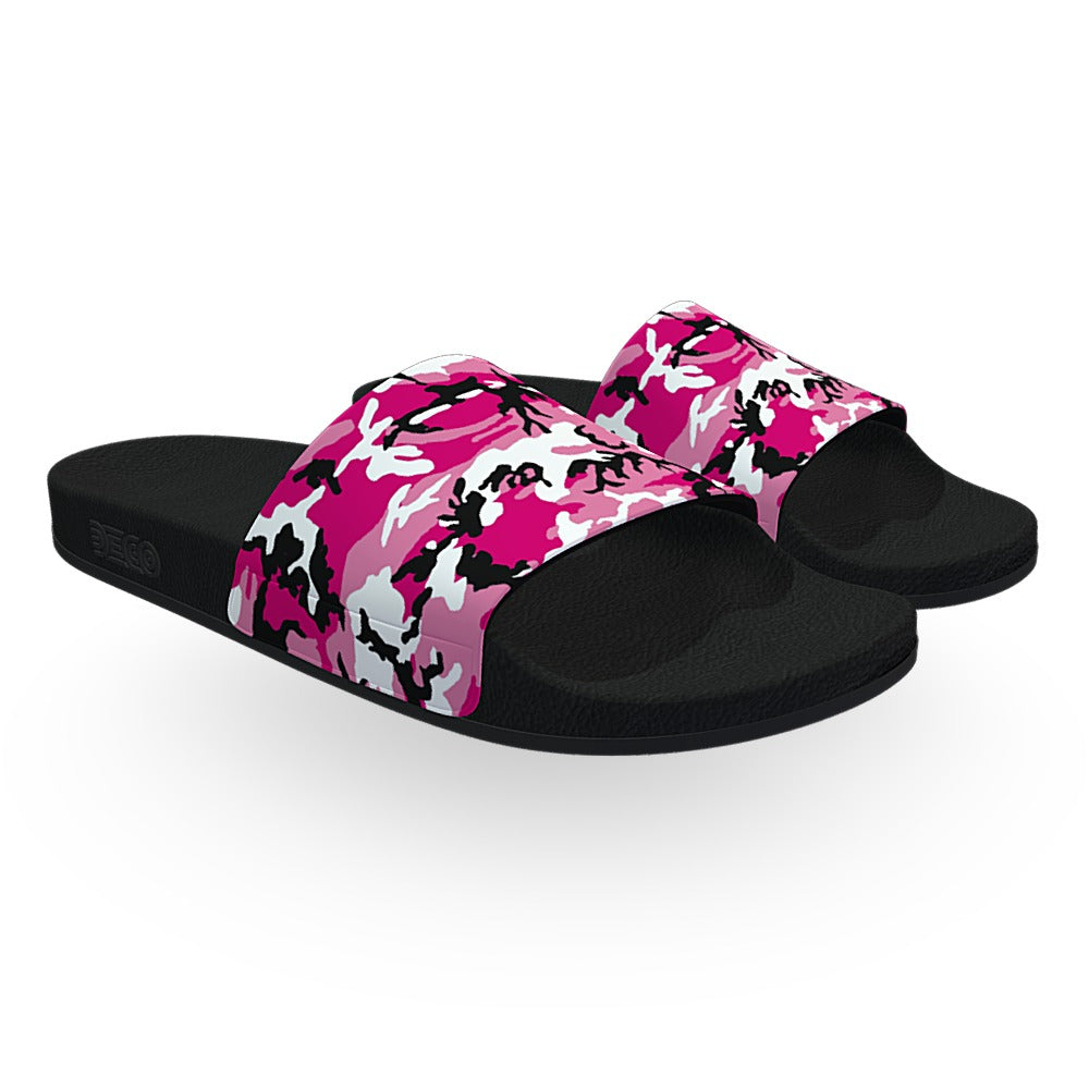 angustia Política domesticar Pink ERDL Camouflage Slide Sandals | Deco Slides