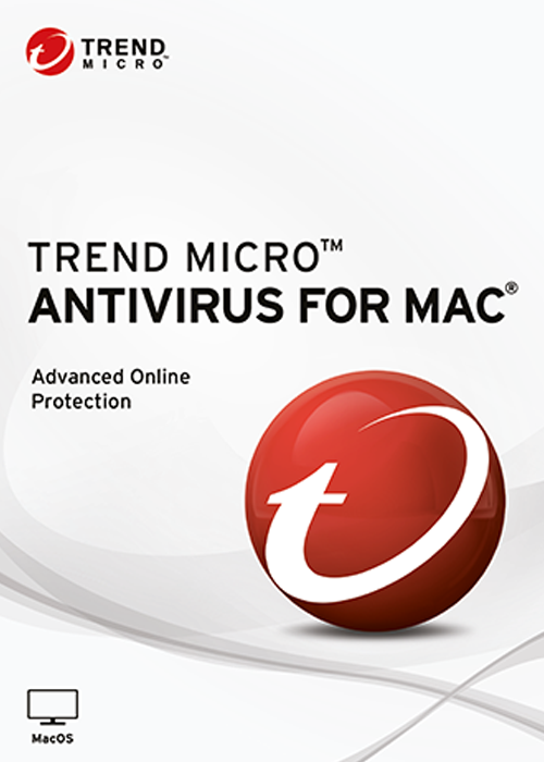 Trend Micro Antivirus Plus (MAC) — 3 Devices 1 Year Key — Global