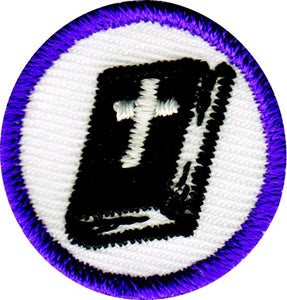 badge bible purple beginners
