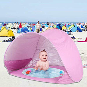 Tente De Plage Avec Une Protection Solaire Optimale Pour Votre Bebe Dimashop