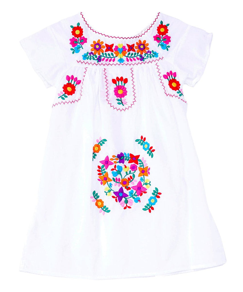 mexican embroidered dress