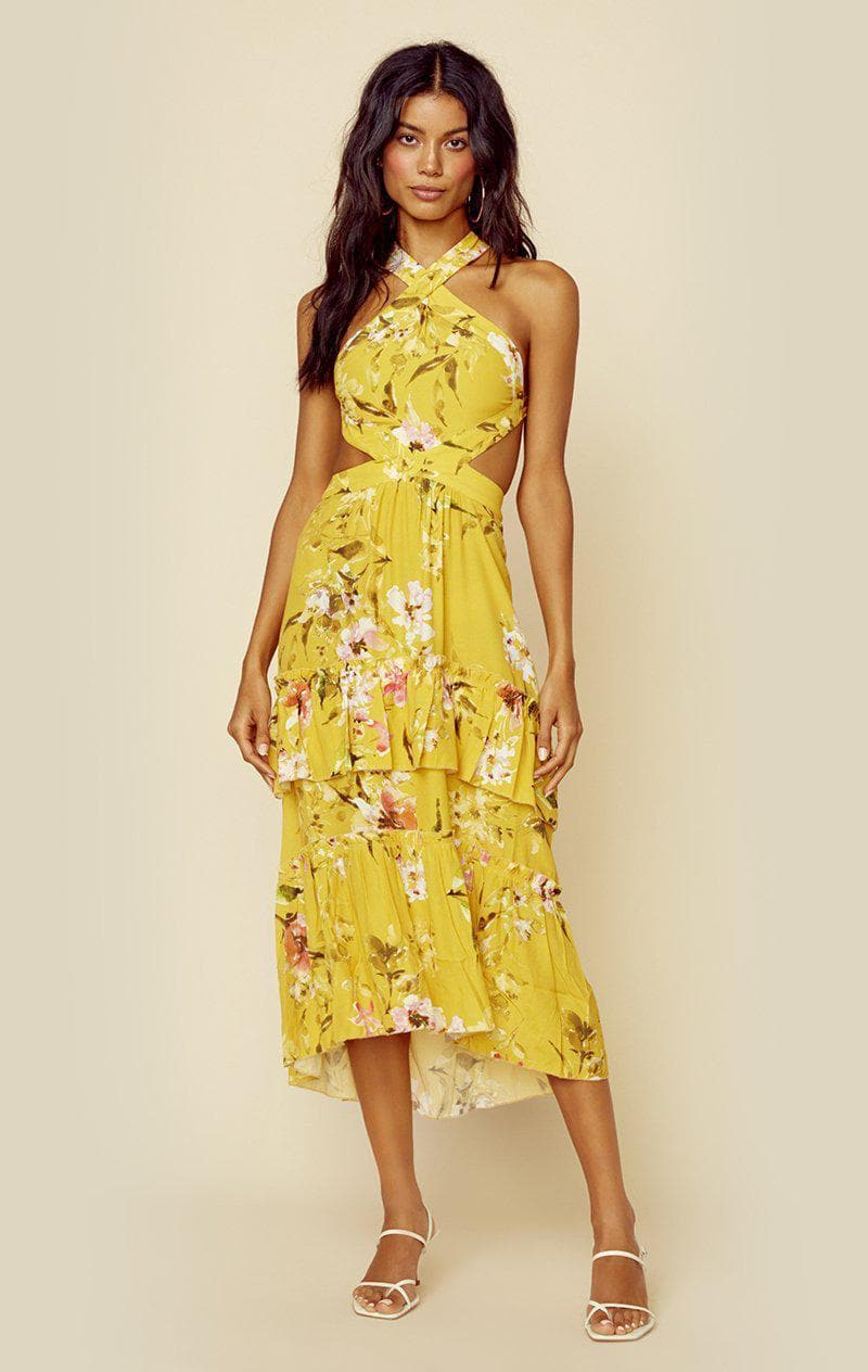 BLUE LIFE LARISSA DRESS - CITRUS FLORAL