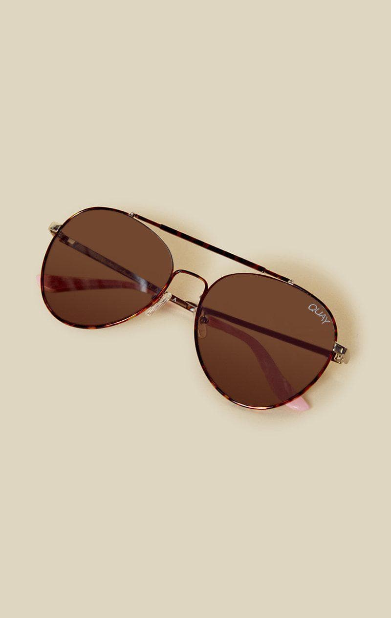 QUAY EYEWARE LICKETY SPLIT - TORTOISE/BROWN