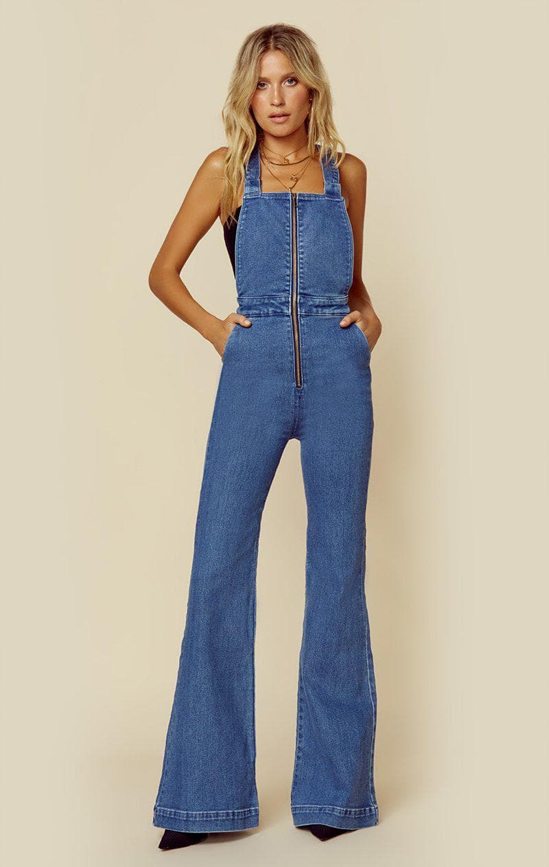ROLLAS EASTCOAST FLARE OVERALL - JUDY BLUE