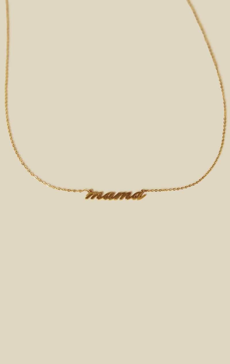 THATCH MAMA NECKLACE - GOLD