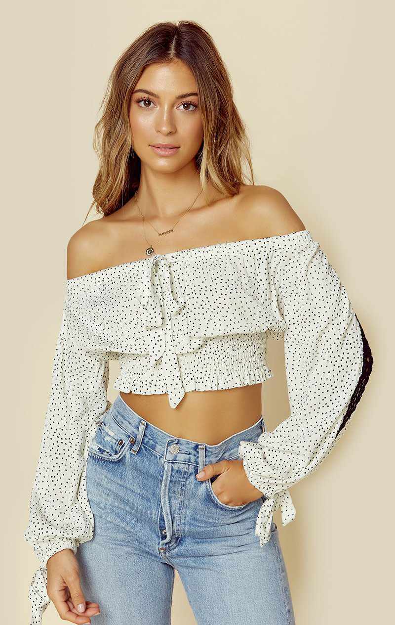 BLUE LIFE NOVA CROP TOP | New - CLOUD DOT