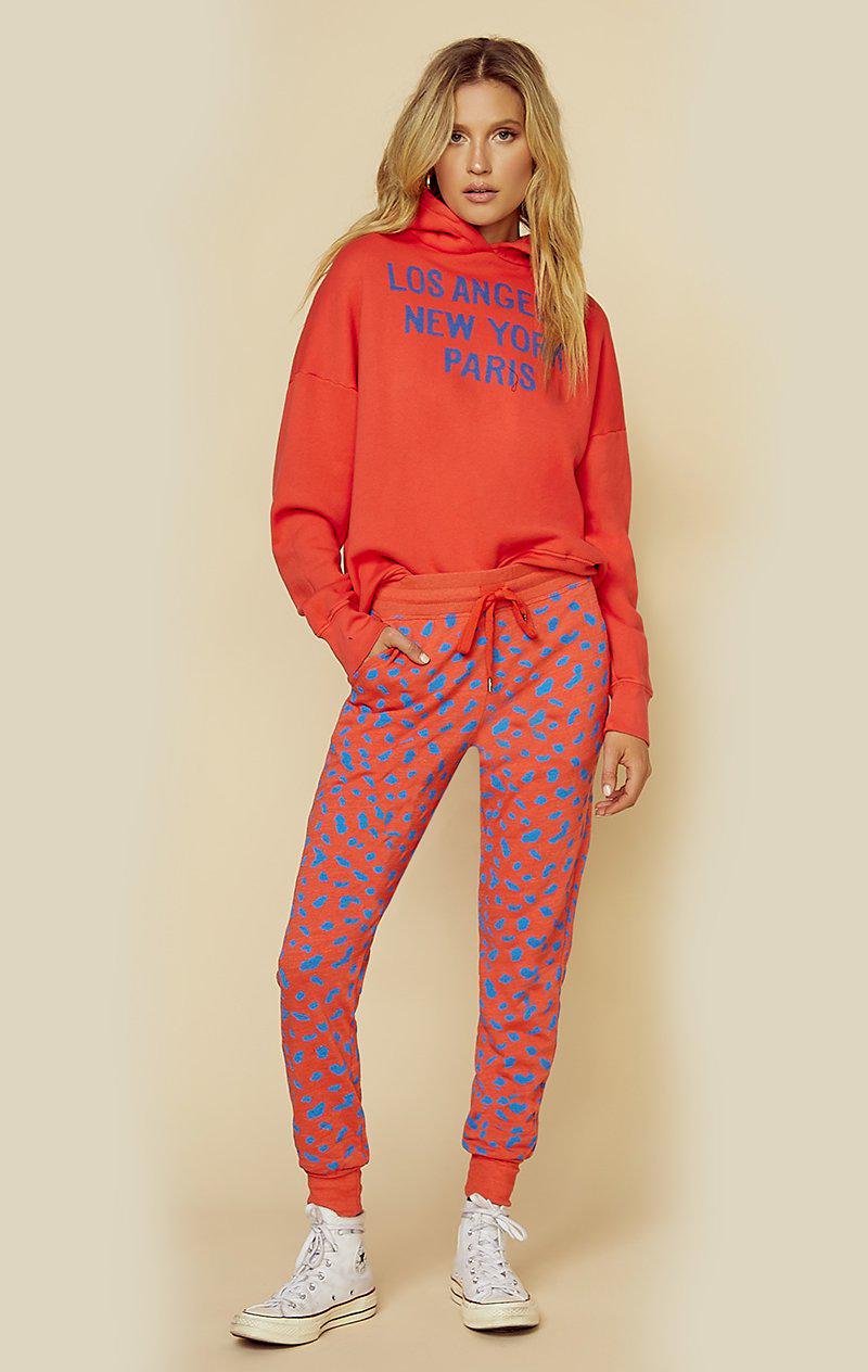 SUNDRY ABSTRACT DOTS SWEATPANT - LIGHTHOUSE