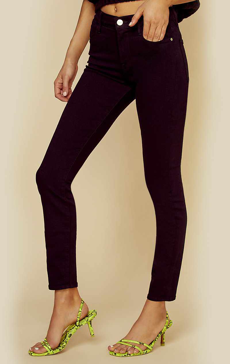 FRAME DENIM LE HIGH SKINNY - FILM NOIR