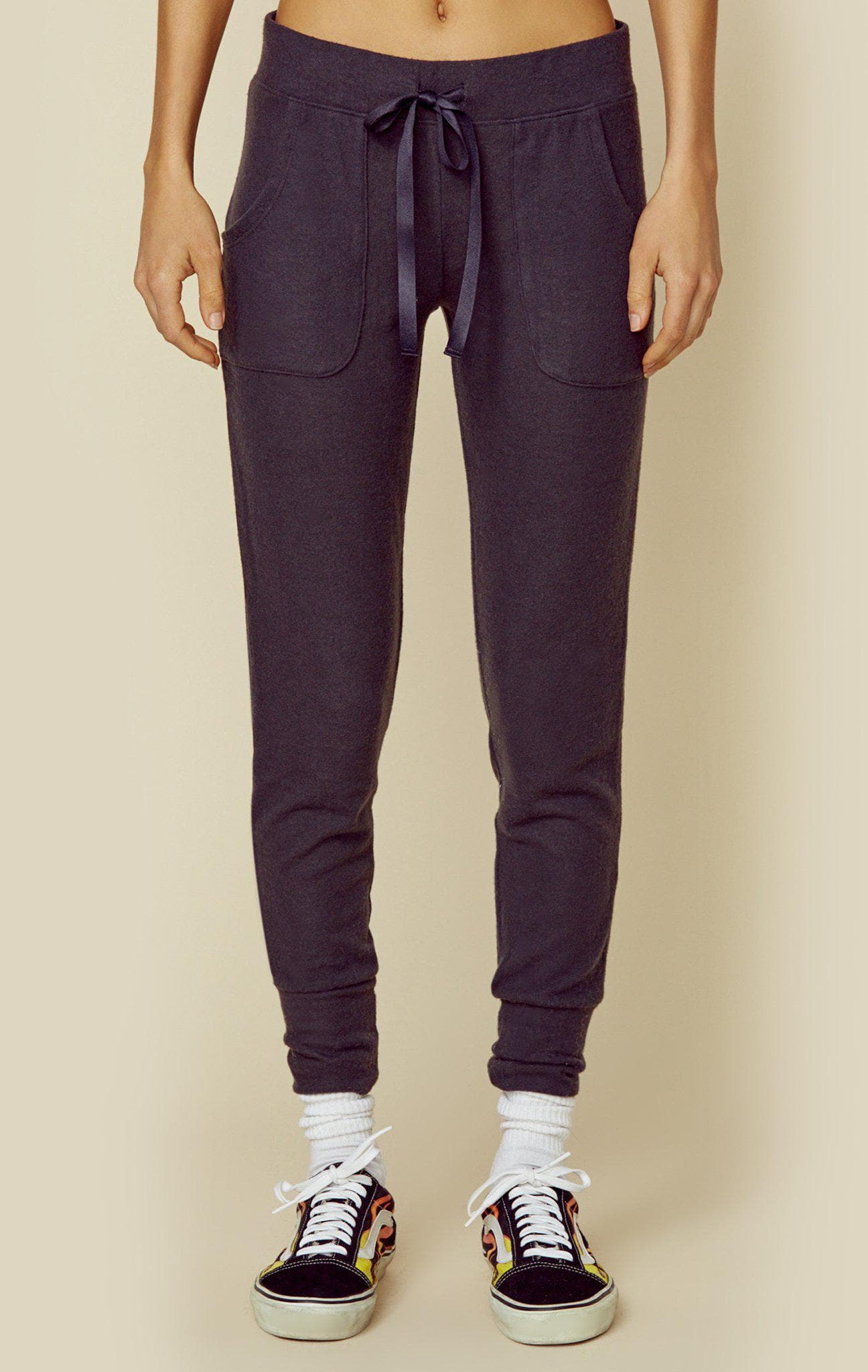 SPIRITUAL GANGSTER HACCI TAPERED JOGGER - VINTAGE BLACK