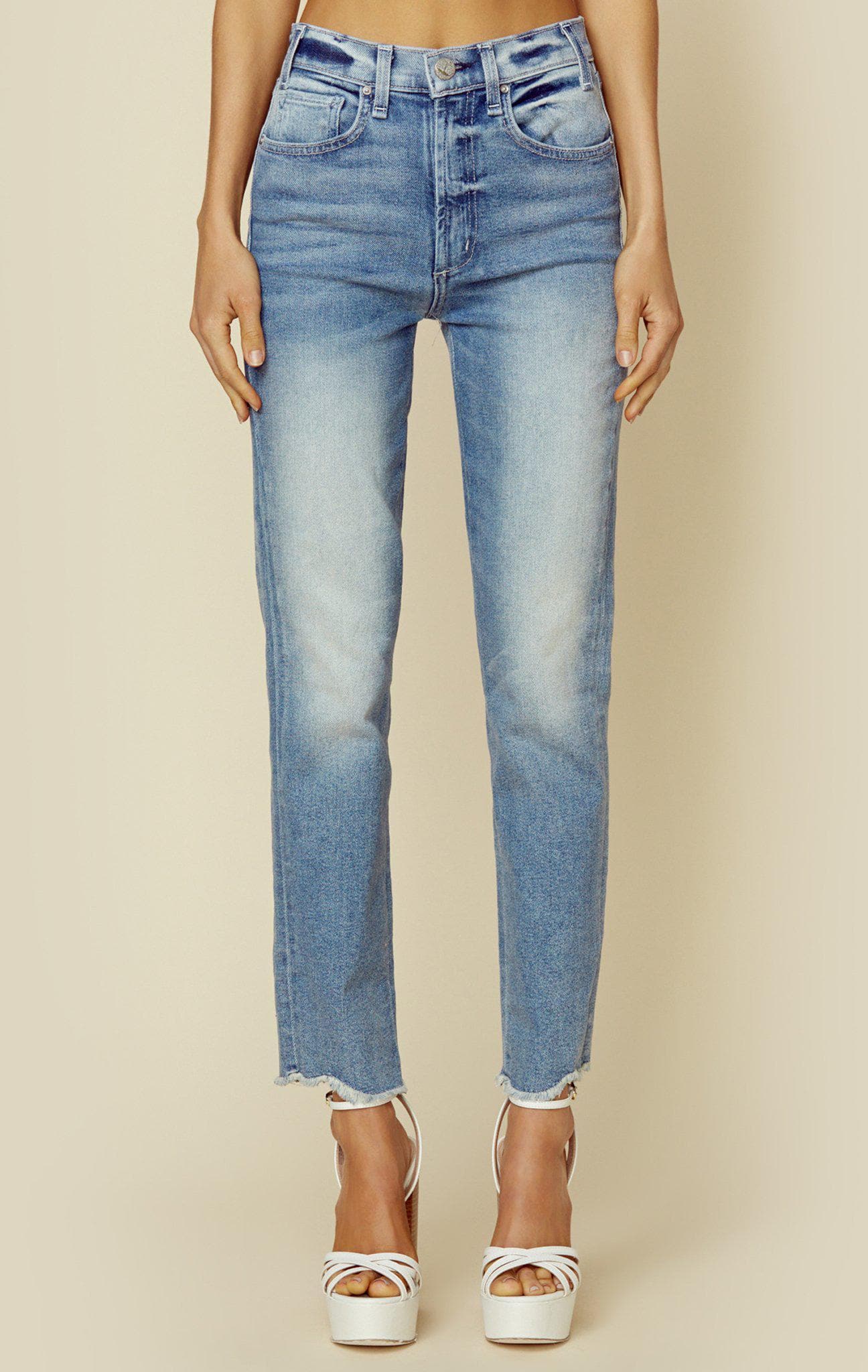 MCGUIRE DENIM HIGH WAIST NEWTON SKINNY - LAST WEEKEND