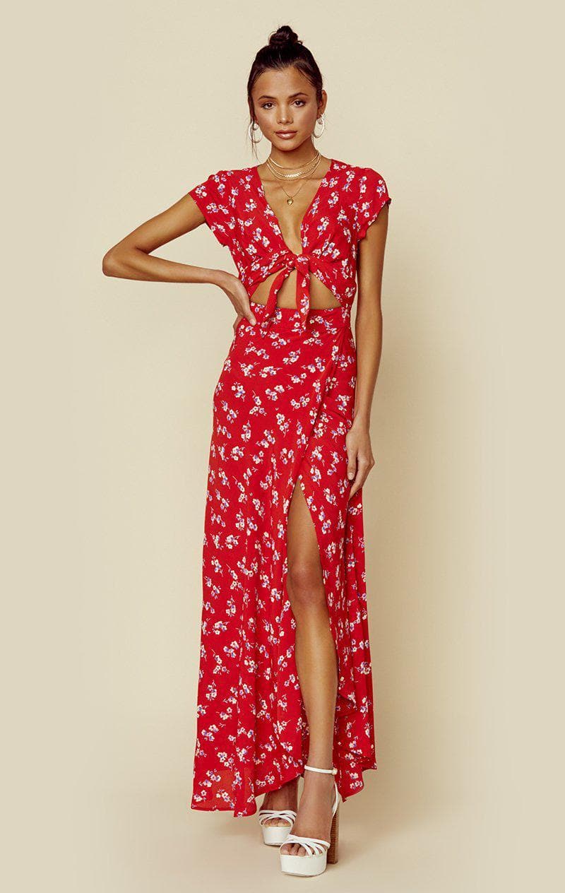 flynn skye all wrapped up maxi dress