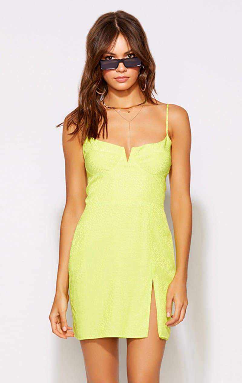 BLUE LIFE DONIA DRESS - LIME PUNCH