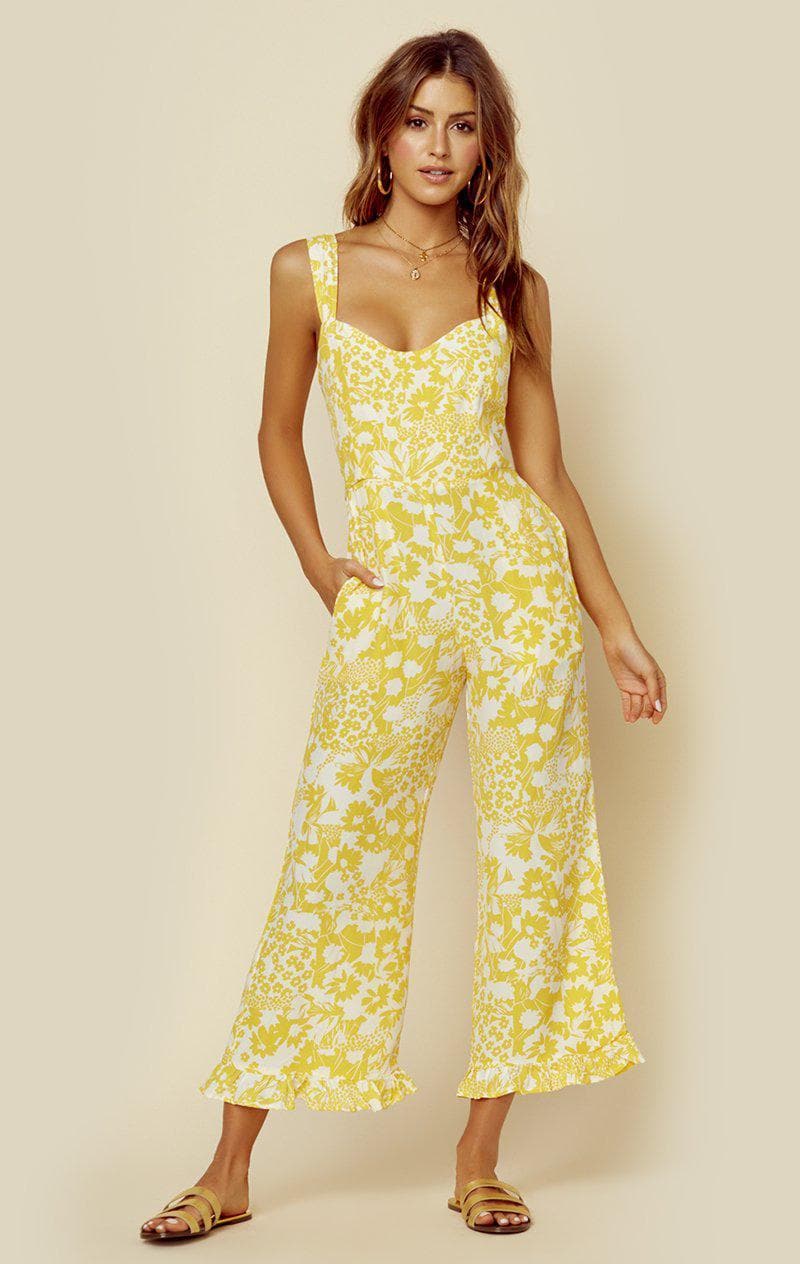 FAITHFULL THE BRAND KASBAH JUMPSUIT - HESTIA FLORAL