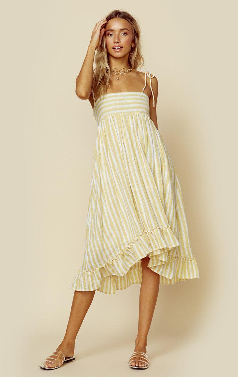 RUE STIIC SABINO DRESS - PRIMROSE YELLOW