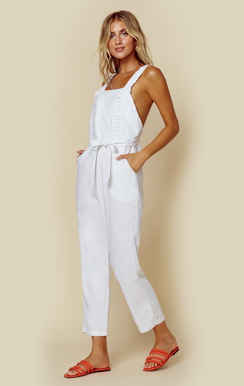 RUE STIIC COSTELLO OVERALL - WHITE