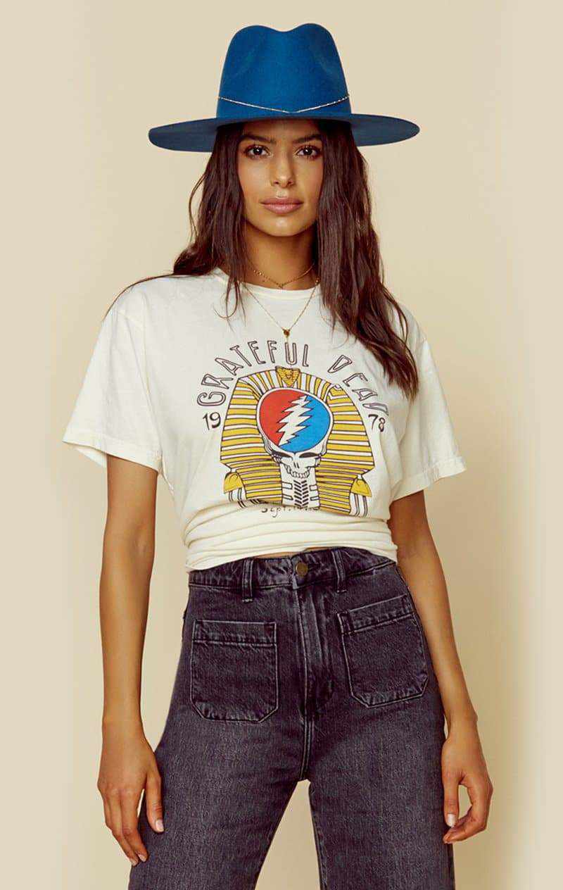 THE ORIGINAL RETRO BRAND GRATEFUL DEAD EGYPT TEE - WHITE