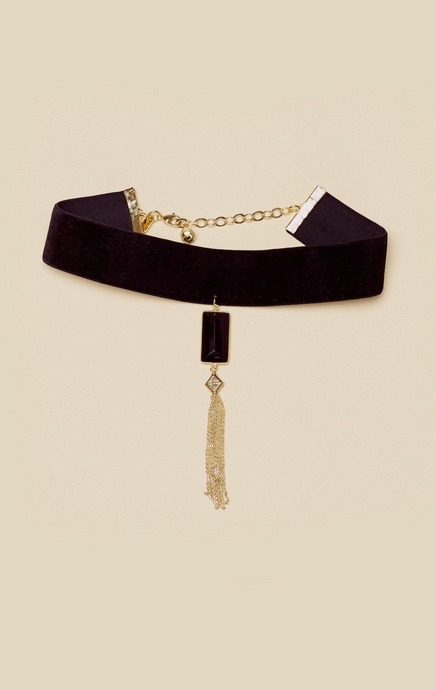 VANESSA MOONEY THE CLAUDIA CHOKER - GOLD