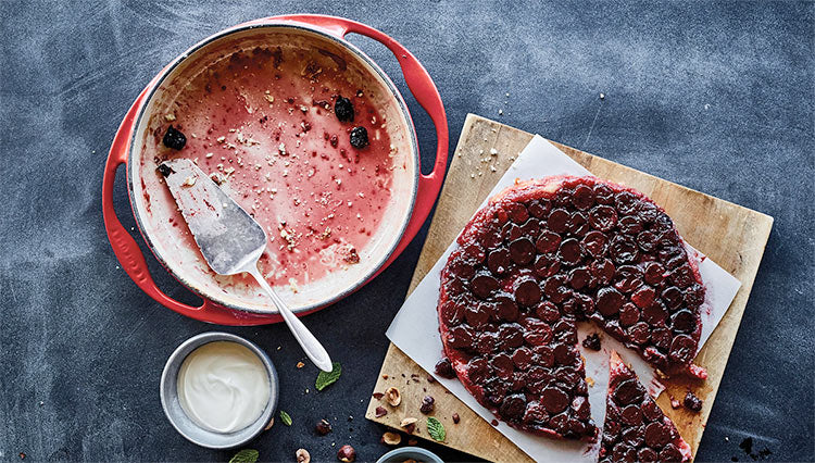 Sour Cherry Tart Tatin Recipe