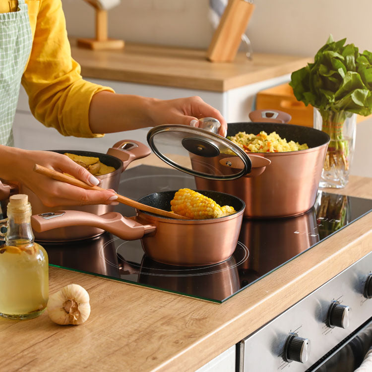 Cooking on Induction Stove