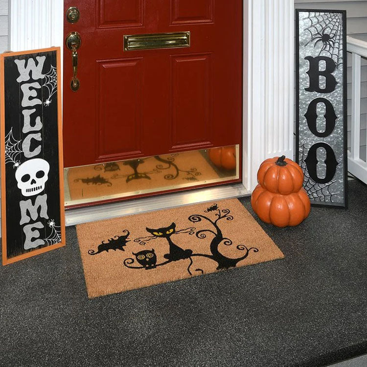 Halloween Themed Doormats