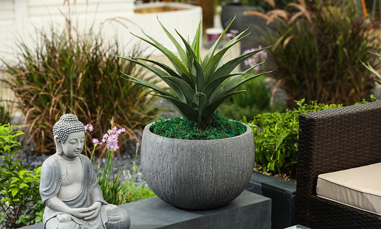 Add some personality with outdoor accents.