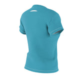 "Too Fit To Quit"  Teal Women's Tee