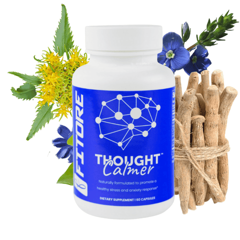 LIFETIME Calm & Calmer Anti-Stress Formula | w/Rhodiola Rosea & Relora | to  Help Ease & Calm Mind | Energy & Focus | 60 Capsules