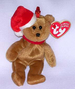 1997 holiday teddy beanie baby