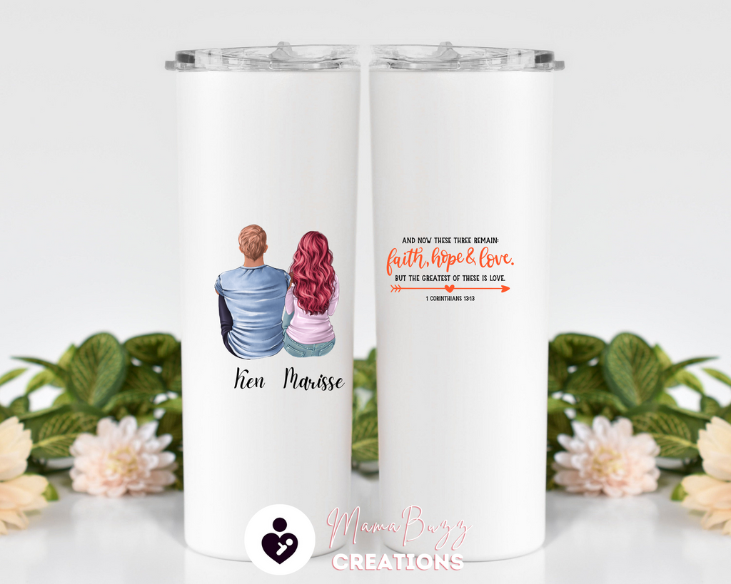 Spread Hope Tumbler with Lid + Straw - Nexus Hope Foundation